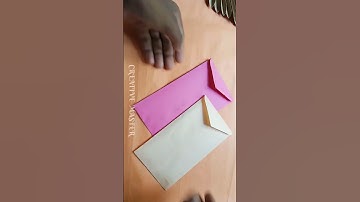 How To Make Official Envelope Step by Step || Making Envelope [With glue and scissor] At Home ||