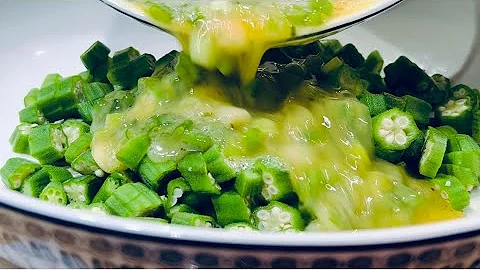 Easy Recipe Okra Stir Fry w/ Eggs / Okra & Egg Recipe #okrarecipe #stirfry #rapsa #heathy