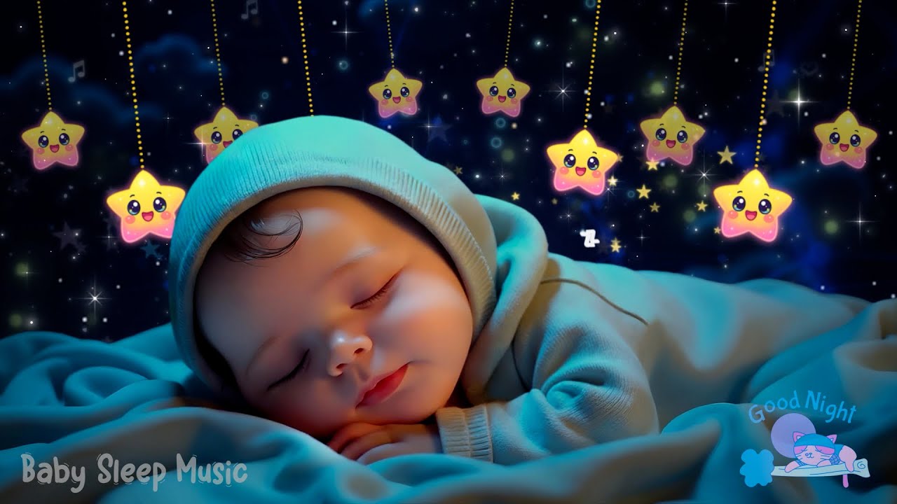 Baby Sleep Music😴Instant Baby Sleep in 3 Minutes🌙Deep Sleep Magic Hack 💖Mozart & Brahms Lullabies