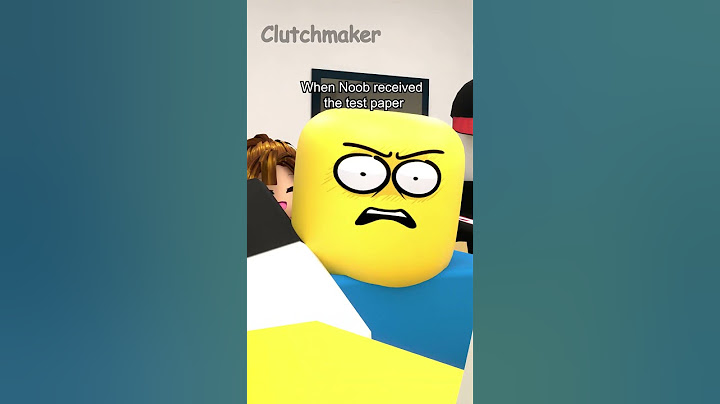 When Noob received the test paper #shorts #short #roblox #funny #robloxmemes
