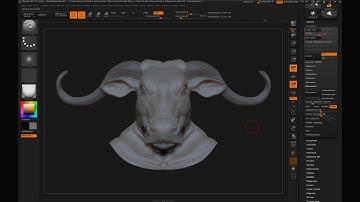 Organic Modelling in ZBrush - Full Character Minotaur Tutorial part 2