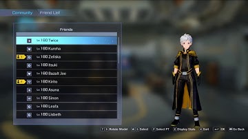 Playing the new SAO Fatal Bullet Story Mode: Mask of the Abyss 02