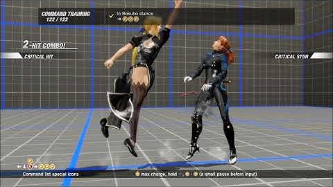 Dead or Alive 6 - Helena Douglas Move List (Command Training / Secret Moves)