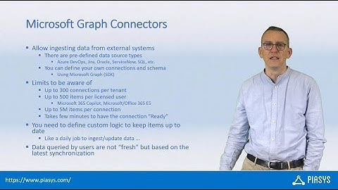 Episode #281 - Creating Microsoft Graph Connectors for Microsoft Copilot in Microsoft 365