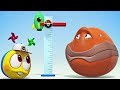 Fear of height fun cartoons for children  play with wonderballs by cartoon candy