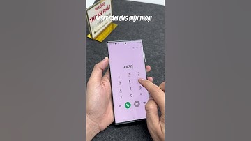 Reset cảm ứng điện thoại Samsung