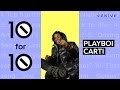Playboi Carti Was In The Studio When Frank Ocean&#39;s &quot;Nights&quot; Was Made | 10 For 10