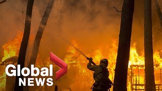 Officials in butte county, ca provide an update on the deadly camp
fire northern california. for more info, please go to
http://www.globalnews.ca subscrib...