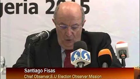 EU Observers Press Briefing on Nigeria's Presidential Election