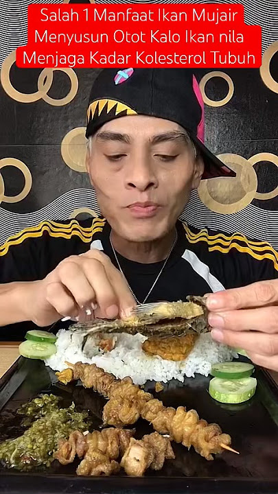 MAKAN IKAN MUJAIR GORENG GARING DLL #shorts