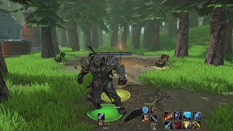 wc3 Reforged RPG Mod - Testing Orc character and animations