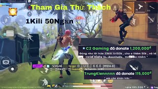 Bất Ngờ Nhận Kèo 1 Kill 50K Và 5K Và Sức Mạnh Bắn Vì Xiền Trực Tiếp Trên Live !