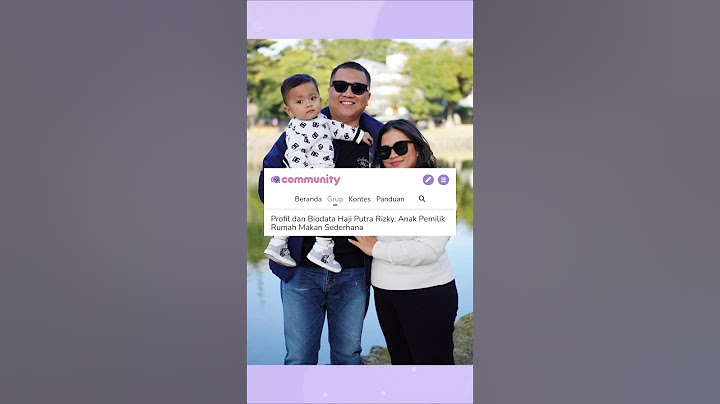 Profil dan Biodata Haji Putra Rizky, Anak Pemilik Rumah Makan Sederhana #haji #sederhana #kaya