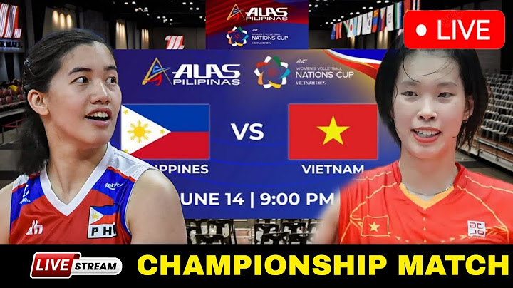 PHILIPPINES VS. VIETNAM 🔴LIVE NOW - AVC NATIONS CUP IN VIETNAM | June 14, 2025 #alaspilipinas #live