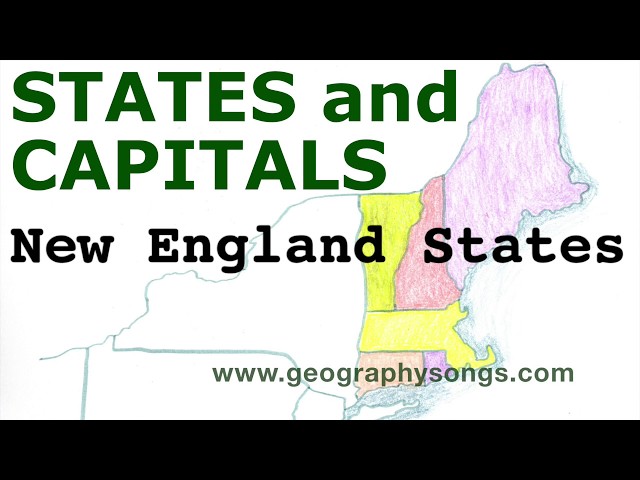 Memorize US States and Capitals, New England States