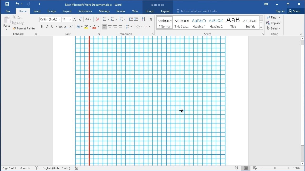 How To Get Graph Paper In Word YouTube