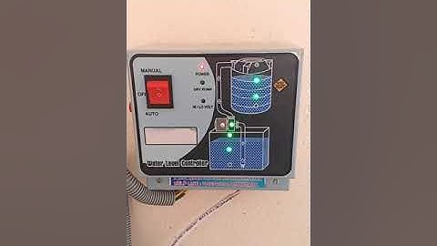 Automatic water level controller