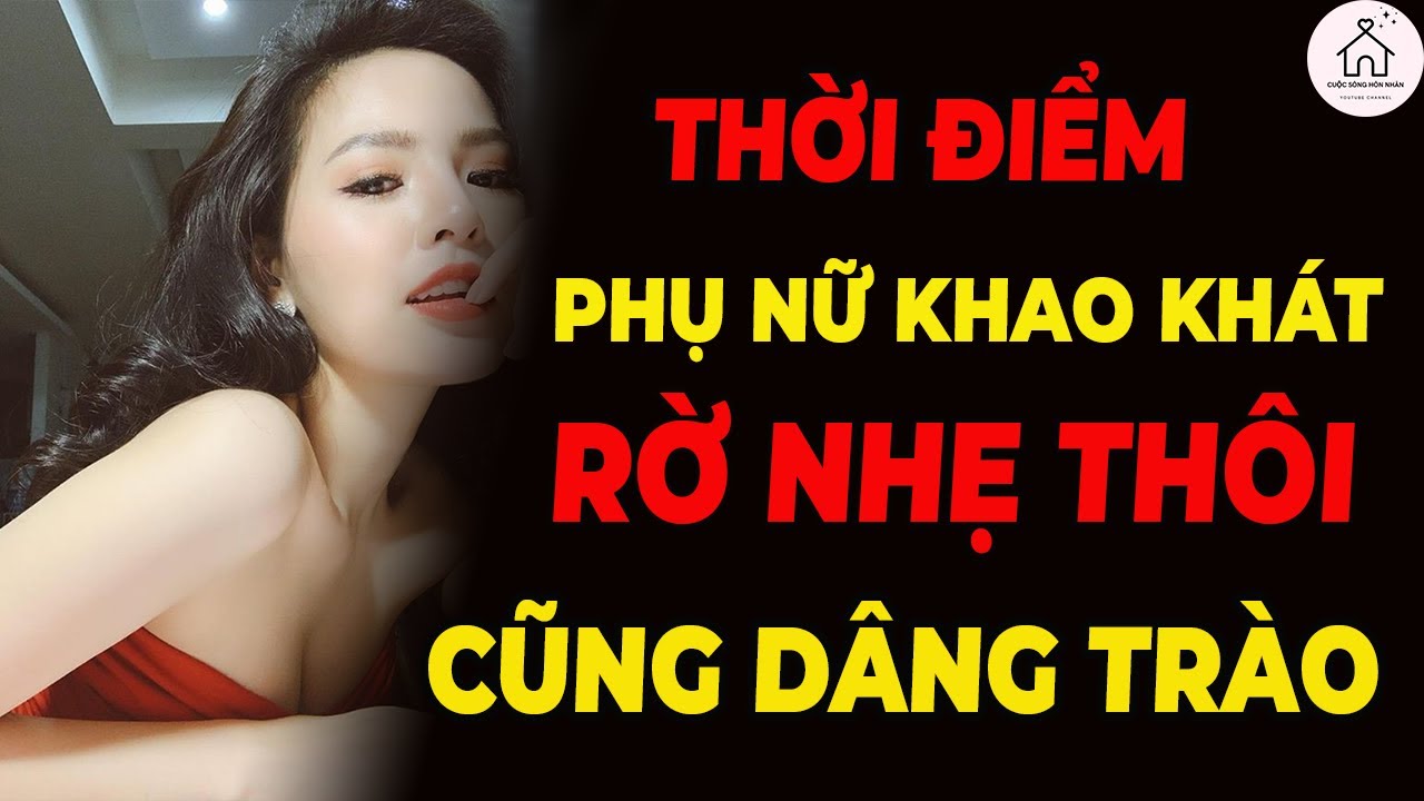 Những thời điểm phụ nữ cần người đàn ông bên cạnh nhất