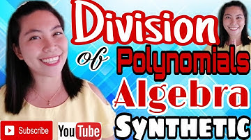 Vlog #9: Division of Polynomials  | Evonnie Almiñe