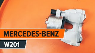 Como mudar Pinças de freio MERCEDES-BENZ 190 (W201) - vídeo grátis online
