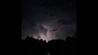 Tornado Warning Beautiful Lightning in Elizabethtown Kentucky July 20 2018 Thunderstorm Weather