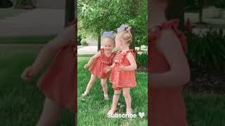 Twin dance! 🤍 Join us on our journey with four kids under 7.