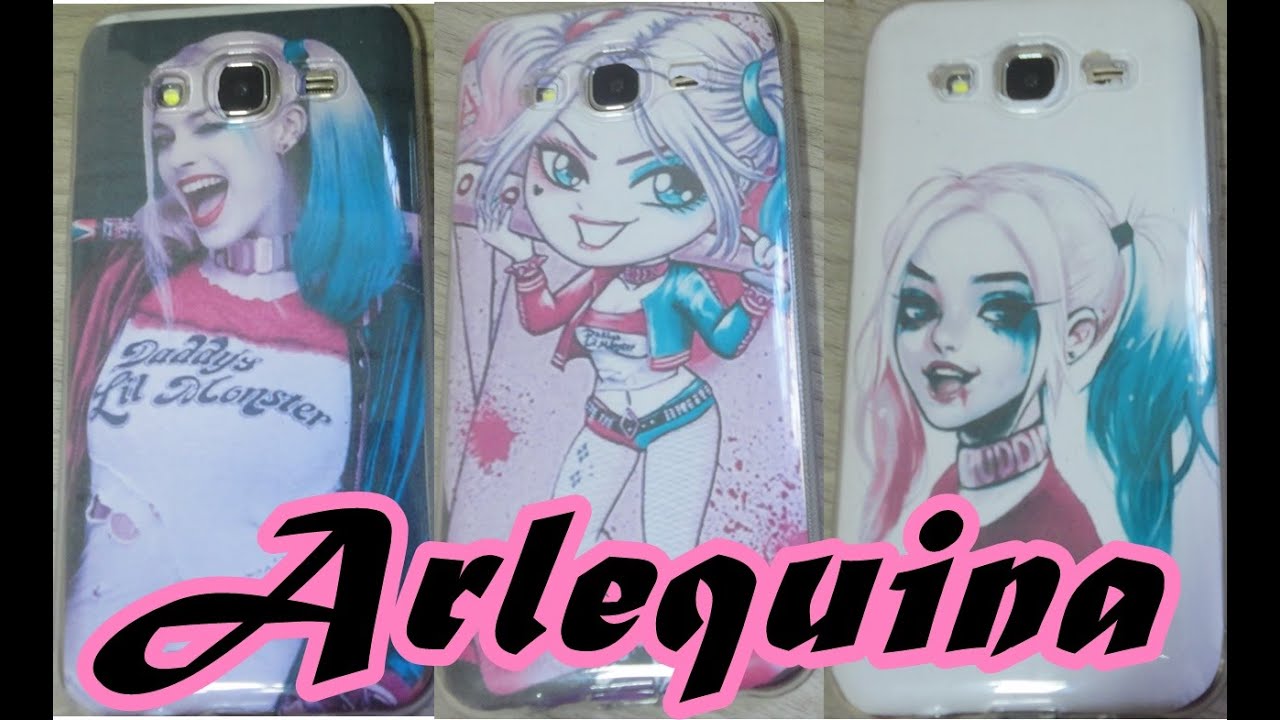 DIY | Capinha de celular Arlequina/ Harley Quinn Esquadrão Suicida