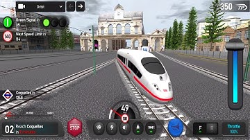 Euro Train Simulator 2: Game Android Gameplay | New Train Game 2025 | Best Train Game 2025