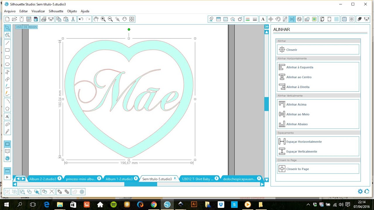 como fundir letras com objectos no Silhouette Studio YouTube