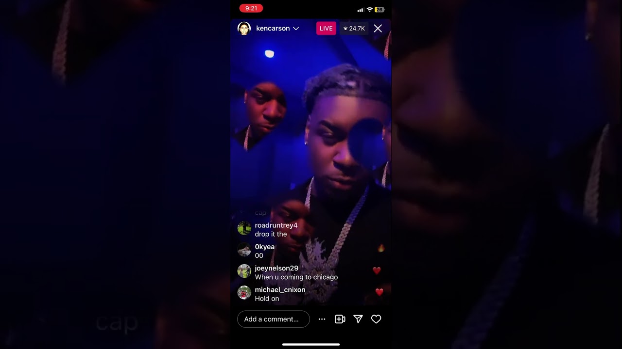 ken Carson new IG snippet! [From a great chaos??]