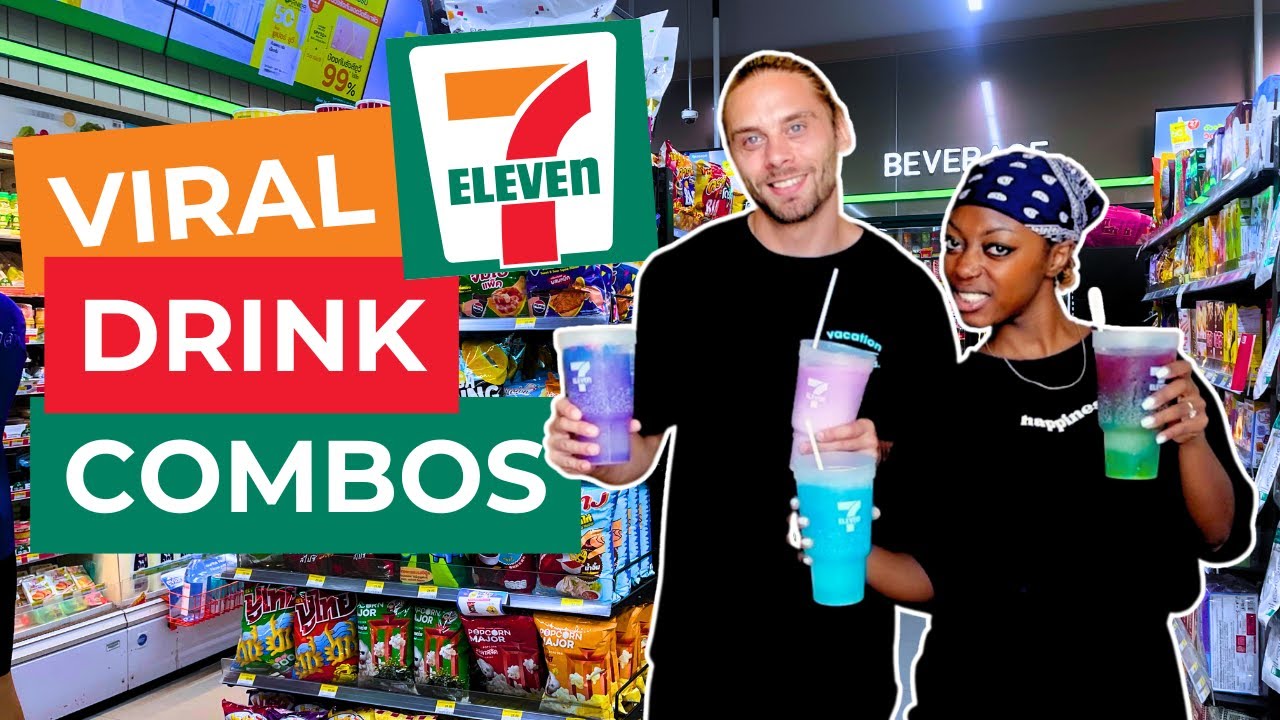 Rating Thailand's Best 7-Eleven Drink Combos (You NEED to Try