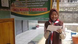 Maulid Nabi Muhammad SAW MTs Negeri 4 Wonogiri 2018