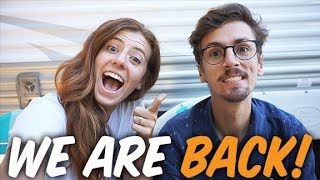 WE ARE BACK! - traveling to California