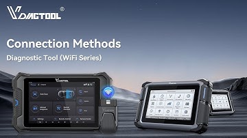 How to Connect the VDIAGTOOL Diagnostic Tool to Your Car | Cable, Bluetooth and WiFi