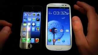 iPhone 5 & Samsung Galaxy S III