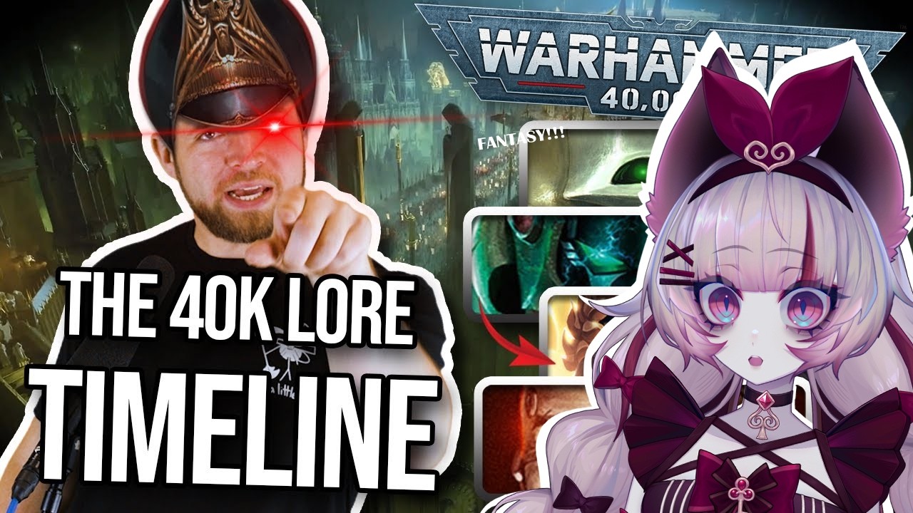 Vtuber's First Reaction to What is Warhammer 40,000? | Timeline of 40k Lore