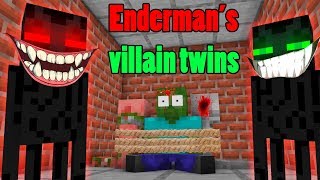 ENDERMAN TWINS Life Challenge - Rusplaying Animation