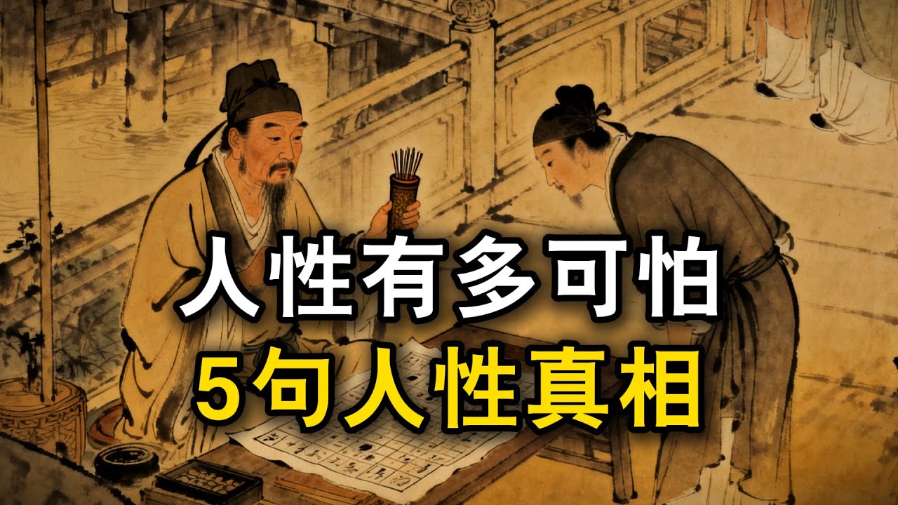 人性有多可怕5句人性真相#观人识人 #识人术 #强者思維 #認知 #自我提升 #認知覺醒 #爲人處世