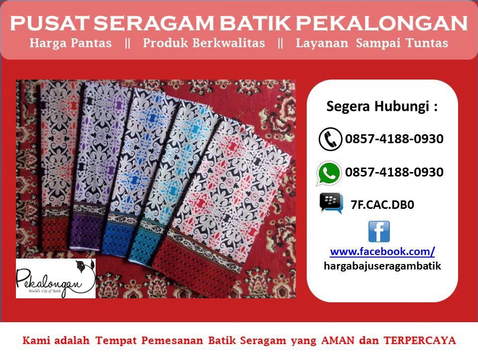 0857 4188 0930 Indosat Model Seragam  Batik  Terbaru 2021 