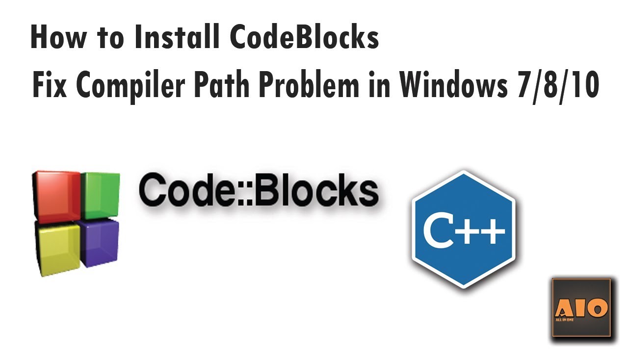 codeblocks compiler problem