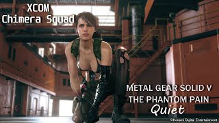 XCOM Chimera Squad MOD (MGS V The Phantom Pain: Quiet) Gameplay