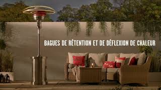 Radiateur de terrasse en acier inoxydable Vermont Castings