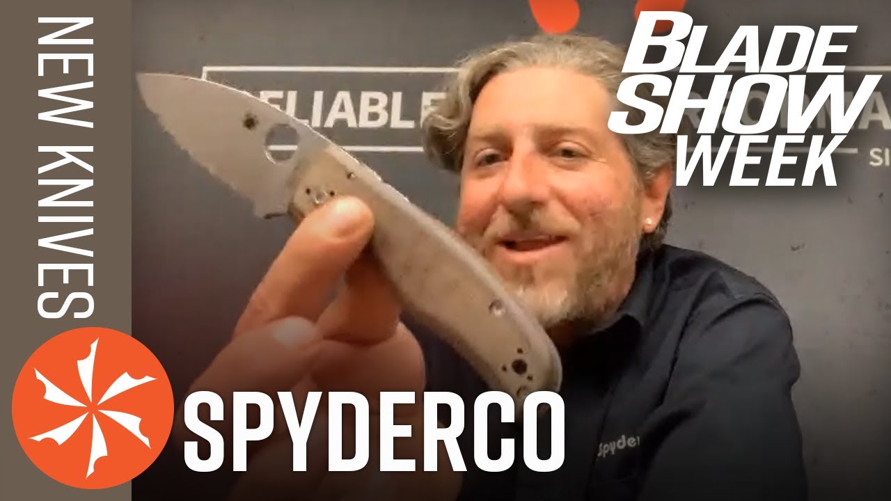 New Spyderco Knives Blade Show Week 2020 brought to you by KnifeCenter