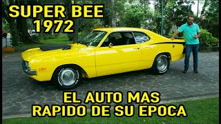 VALIANT SUPER BEE 1972 UN CLASICO CON ANABOLICOS DE NACIMIENTO ERA EL AUTO MAS RAPIDO DE SU EPOCA