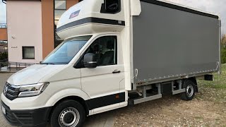 Небольшой обзор Volkswagen Crafter 2018 года. Новая версия работы на бусе на моем канале.