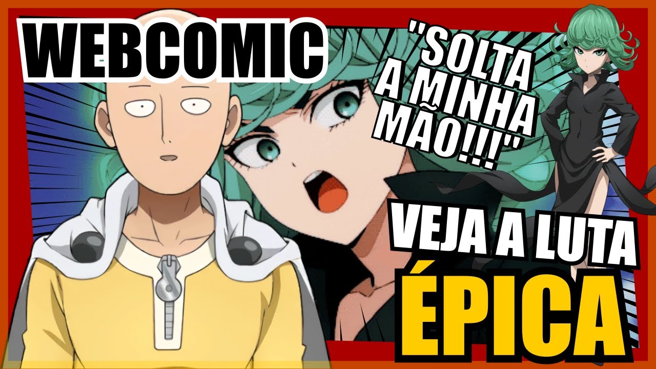 Veja A Luta Épica Entre Saitama e Tatsumaki na Webcomic de ONE PUNCH