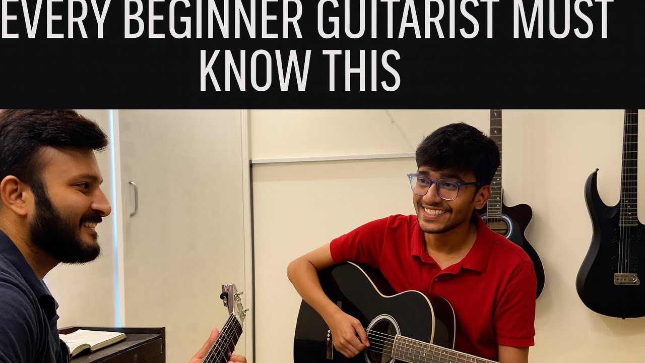 Every Beginner Guitarist Should Know This | One on One | guitar bajao ...