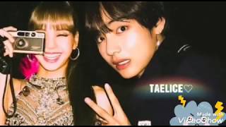 TAELICE♡ | จะบอกเธอว่ารัก × หนึ่งคำที่ล้นใจ 🐯🐈💜 #TAELICE #LISA #TAEHYUNG