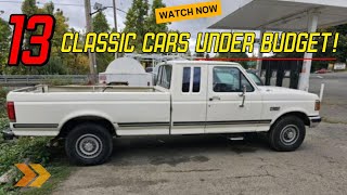 Affordable Classic Cars: 13 Unbelievable Deals on Craigslist!
