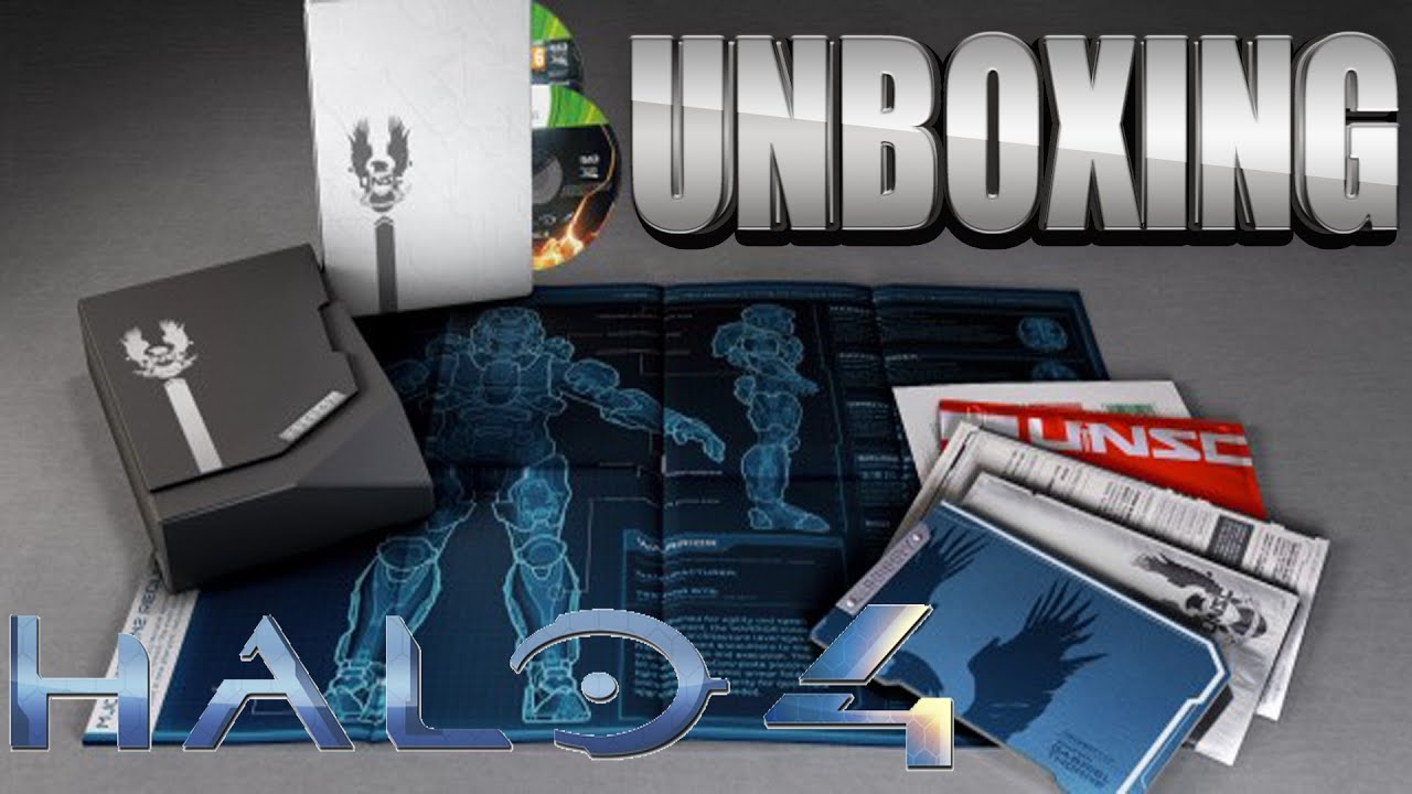 Halo 4 - Edicion Limitada "Unboxing" en Español Latino "HD" - YouTube